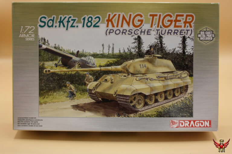 Dragon 1/72 Sd Kfz 182 King Tiger (Porsche Turret)