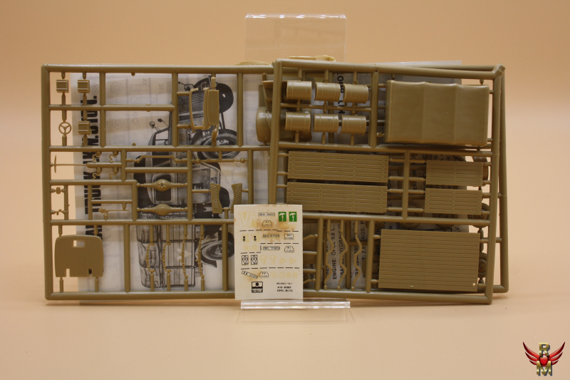 ESCI 1/72 German Truck LKW 3 ton Opel Blitz