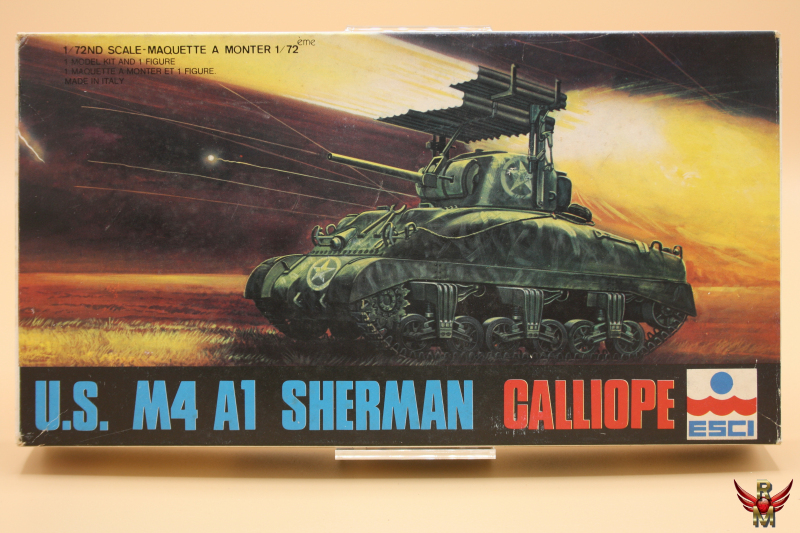 ESCI 1/72 US M4A1 Sherman Calliope
