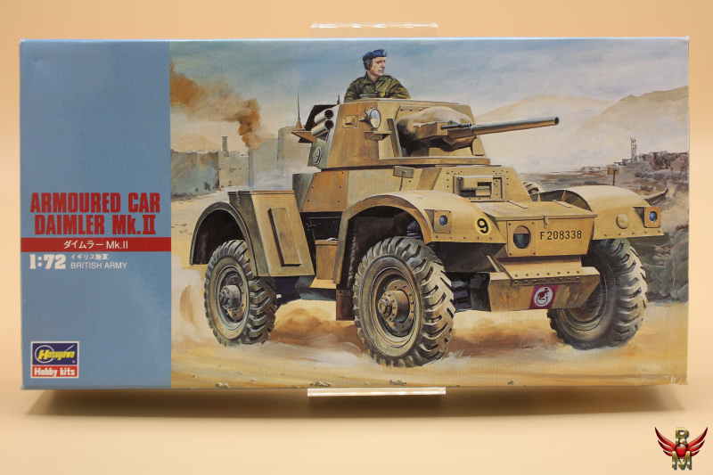 Hasegawa 1/72 Armoured Car Daimler Mk.II