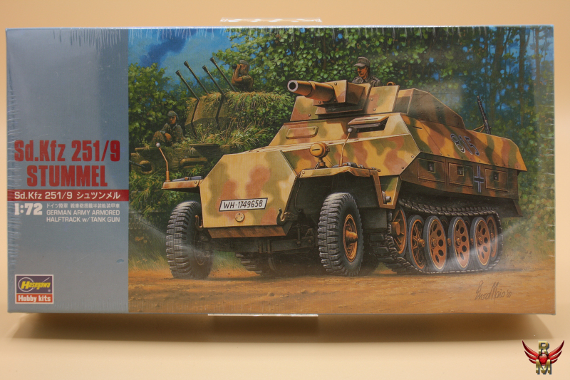 Hasegawa 1/72 Sd. Kfz. 251/9 Stummel