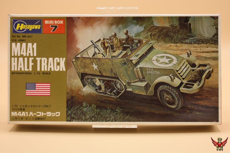 Hasegawa 1/72 U.S. Army M4A1 Half Track
