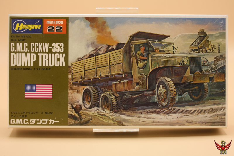 Hasegawa 1/72 U.S Army GMC CCKW-353 Dump Truck