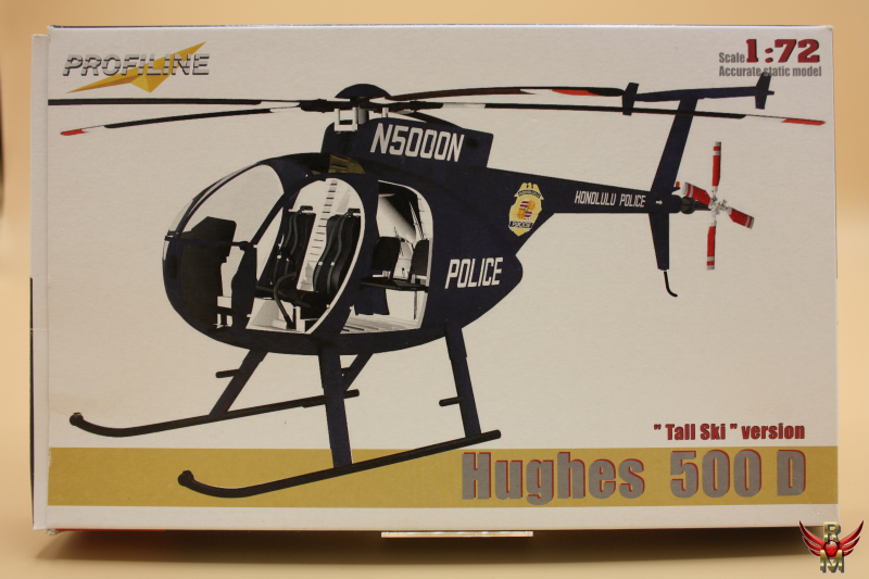 Profiline 1/72 Hughes 500D Tall Ski