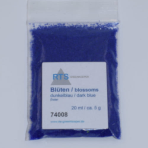 RTS Bloemen donkerblauw