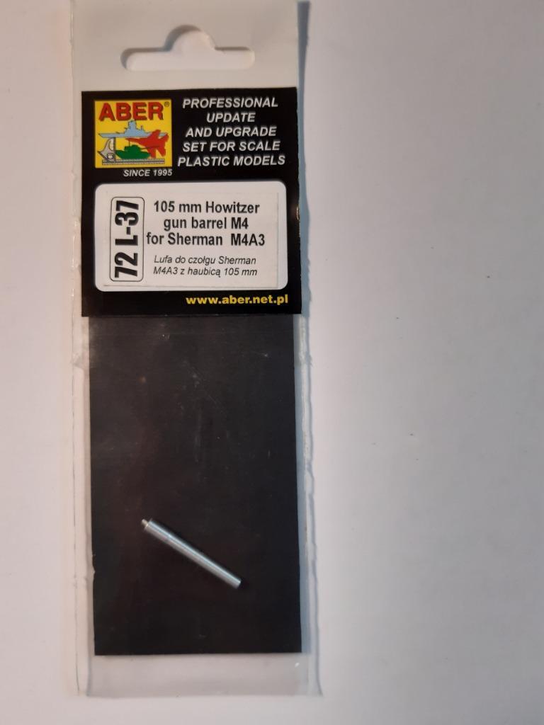 Aber 72L-37 105mm Howitzer gunbarrel Sherman M4A3