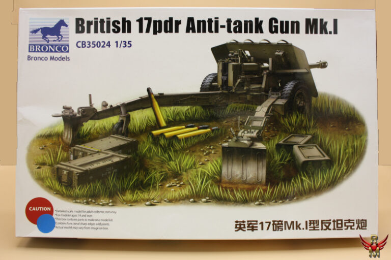 Bronco Models 1/35 British 17PDR Anti-tank gun Mk.I