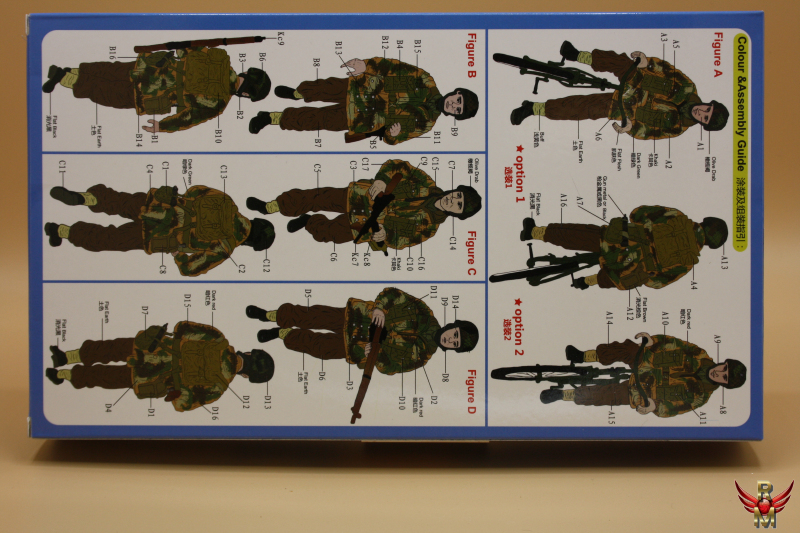Bronco Models 1/35 WWII British Paratroops in Action Set A