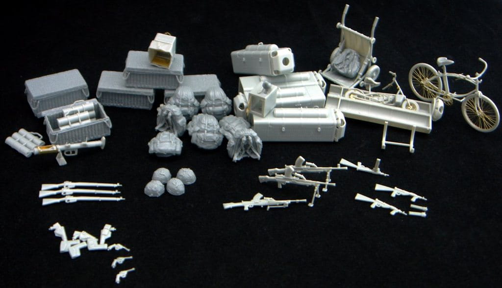 Bronco Models 1/35 WWII British Airborne Weapon and Equipment Set