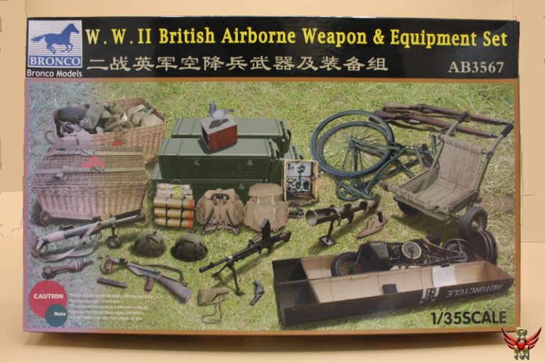 Bronco Models 1/35 WWII British Airborne Weapon & Equipment Set