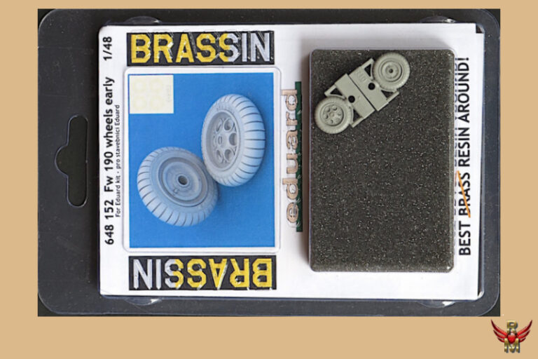 Eduard Brassin 1/48 Focke Wulf 190 Wheels (early)