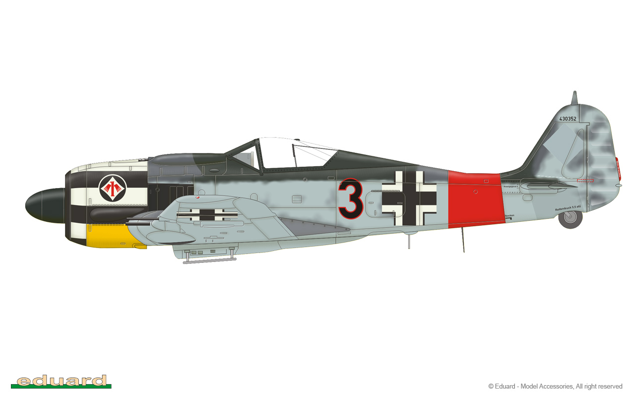 Eduard 1/48 Fw 190A-7