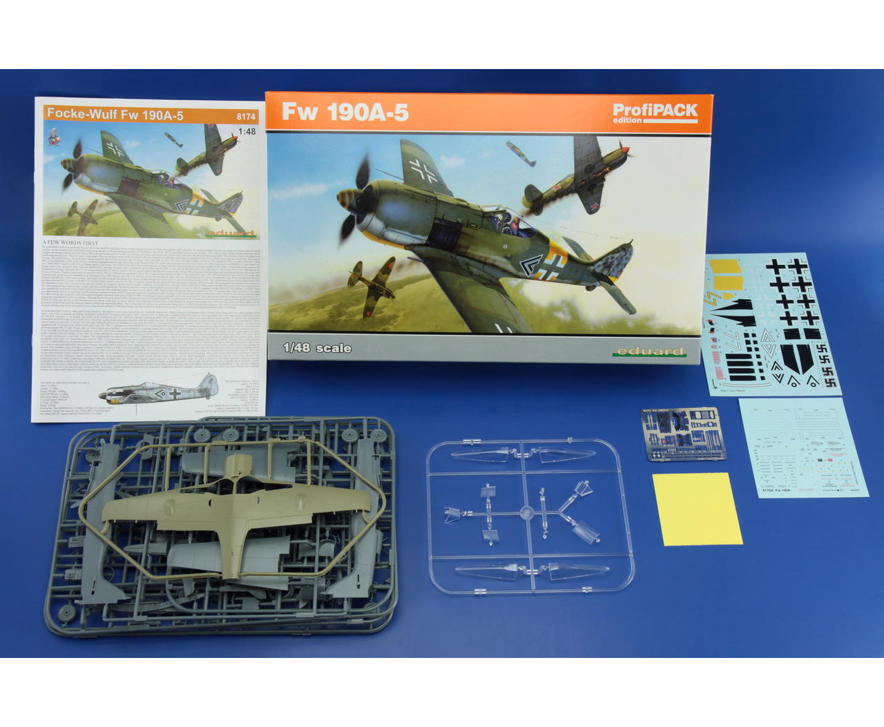 Eduard 1/48 Fw 190A-5 ProfiPACK