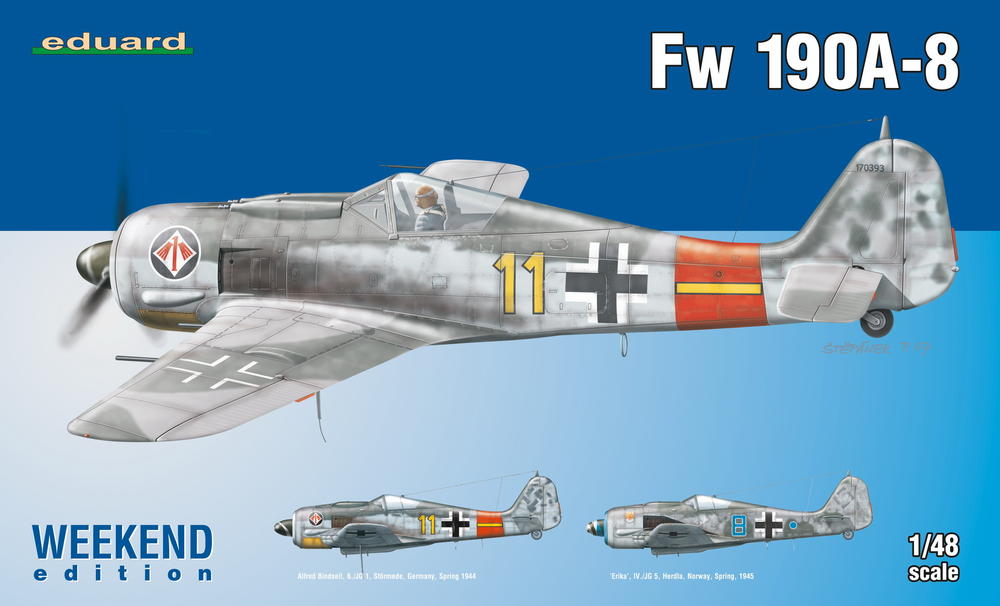 Eduard 1/48 Fw 190A-8