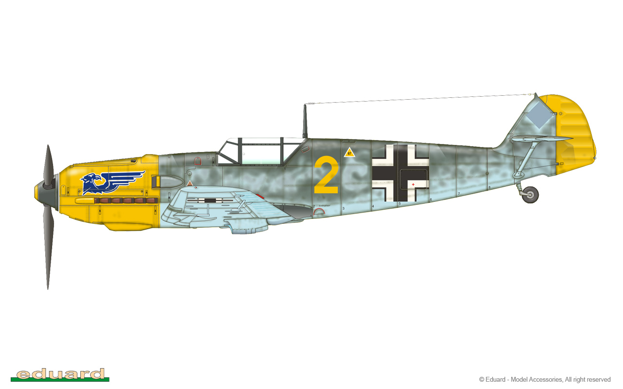 Eduard 1/48 German Bf 109E-1 Messerschmitt Weekend Edition