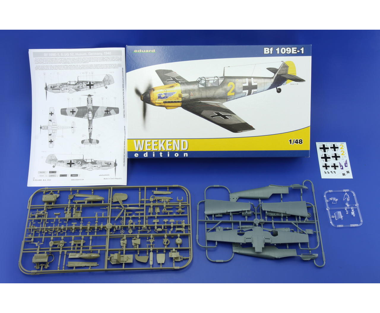 Eduard 1/48 German Bf 109E-1 Messerschmitt Weekend Edition