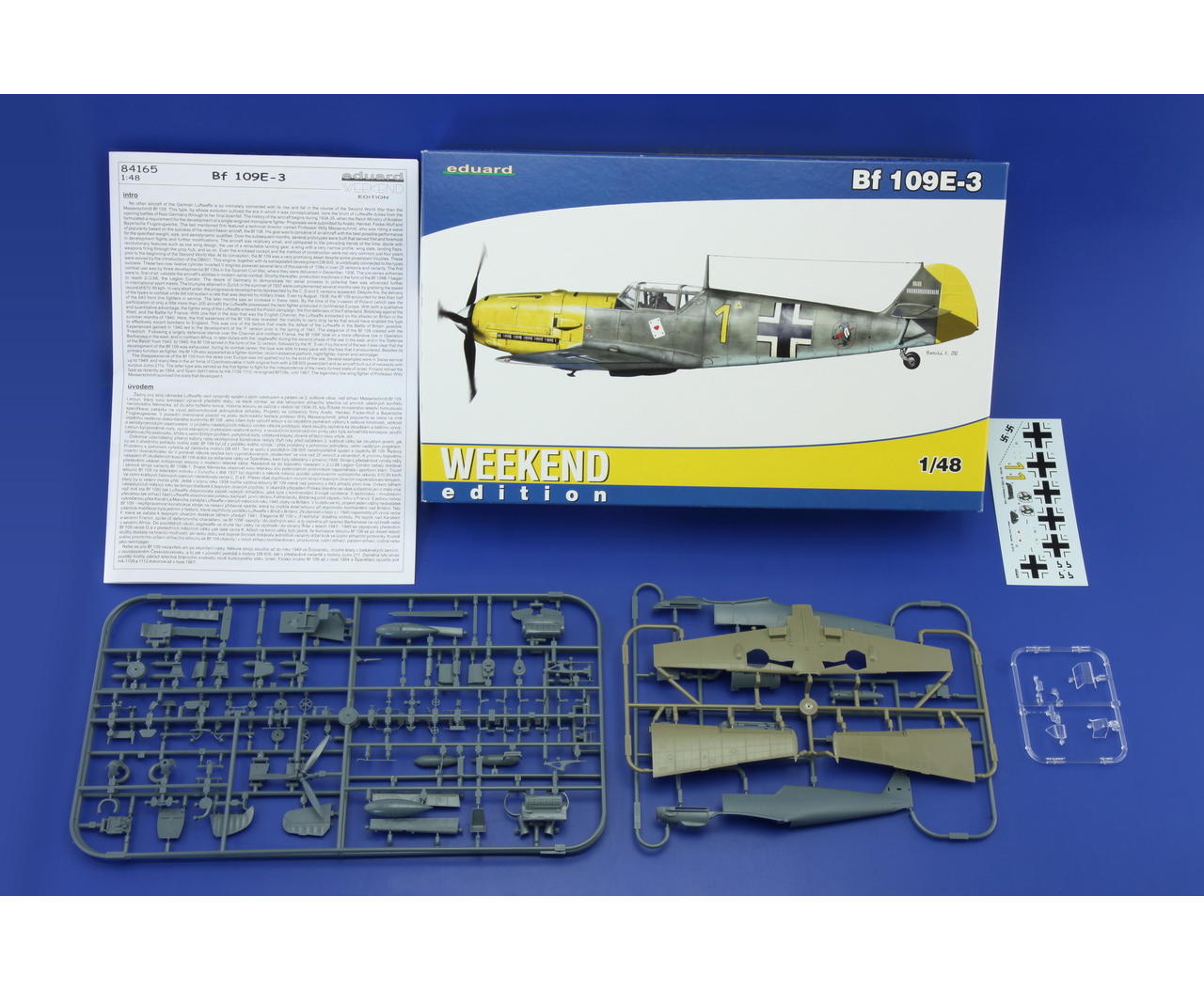 Eduard 1/48 Geman Bf 109E-3 Messerschmitt
