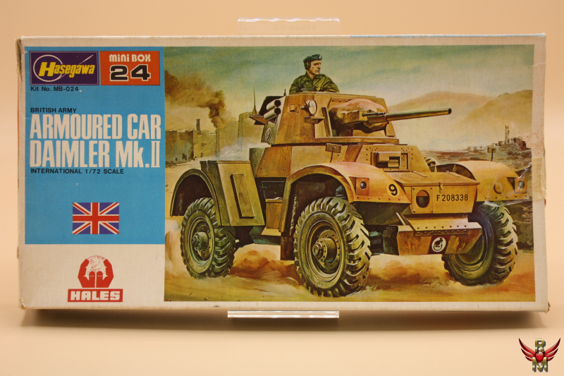 Hasegawa 1/72 British Army Armoured Car Daimler Mk.II