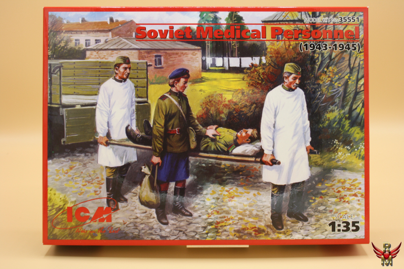 ICM 1/35 Soviet Medical Personnel (1943-1945)