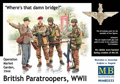 Master Box 1/35 British Paratroopers WWII 1944