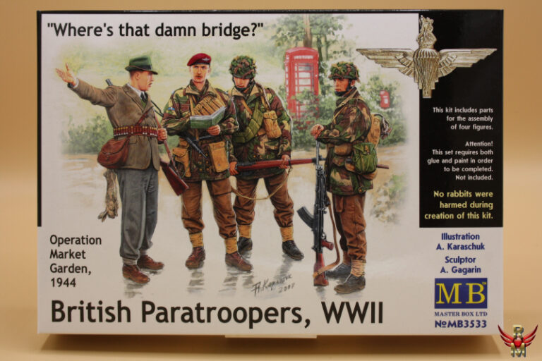 Master Box 1/35 British Paratroopers WWII 1944 Kit 1