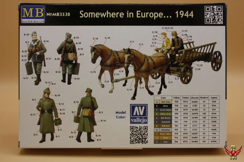 Master Box 1/35 Somewhere in Europe 1944