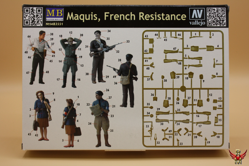 Master Box 1/35 French Resistance Maquis