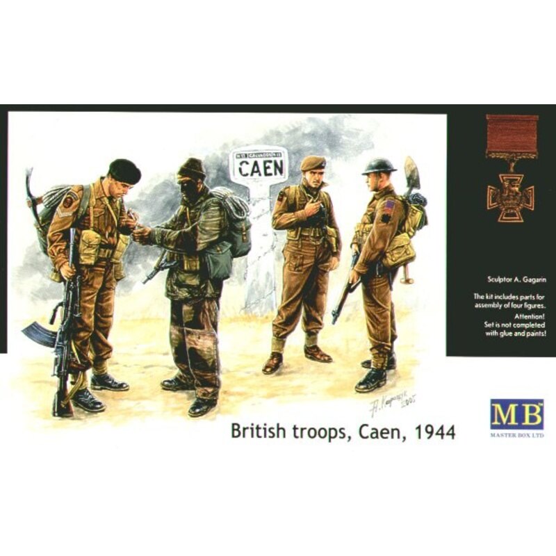 Master Box 1/35 British Troops Caen 1944