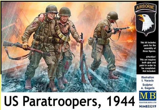 Master Box 1/35 US Paratroopers 1944