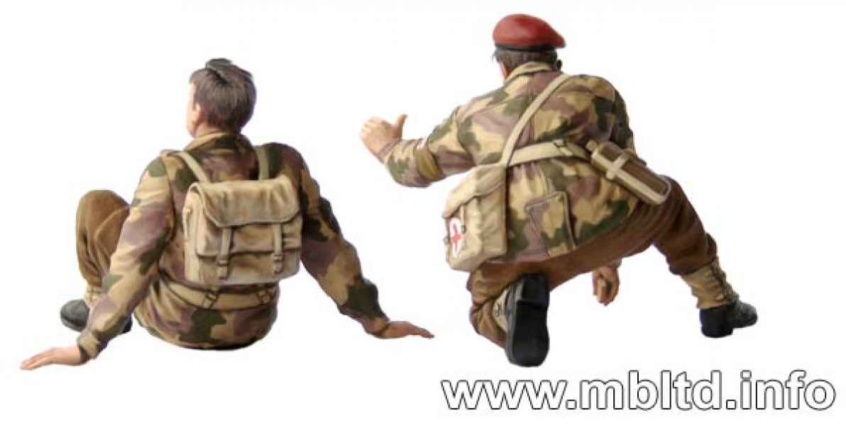 Master Box 1/35 British Paratroopers WWII Kit 2 Rigid Landing