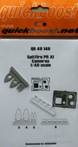 Quickboost 1/48 Spitfire PR XI Cameras