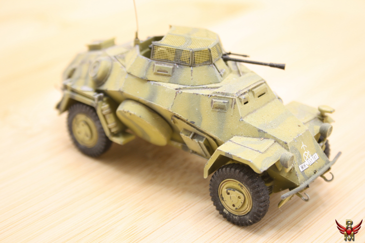 Rowasp Modelbouw ICM 1/48 Sd Kfz 222 German Light Armoured Vehicle