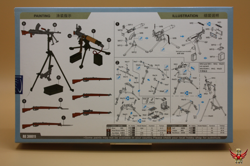 Riich Models 1/35 British Commonwealth WWII Weapon set B