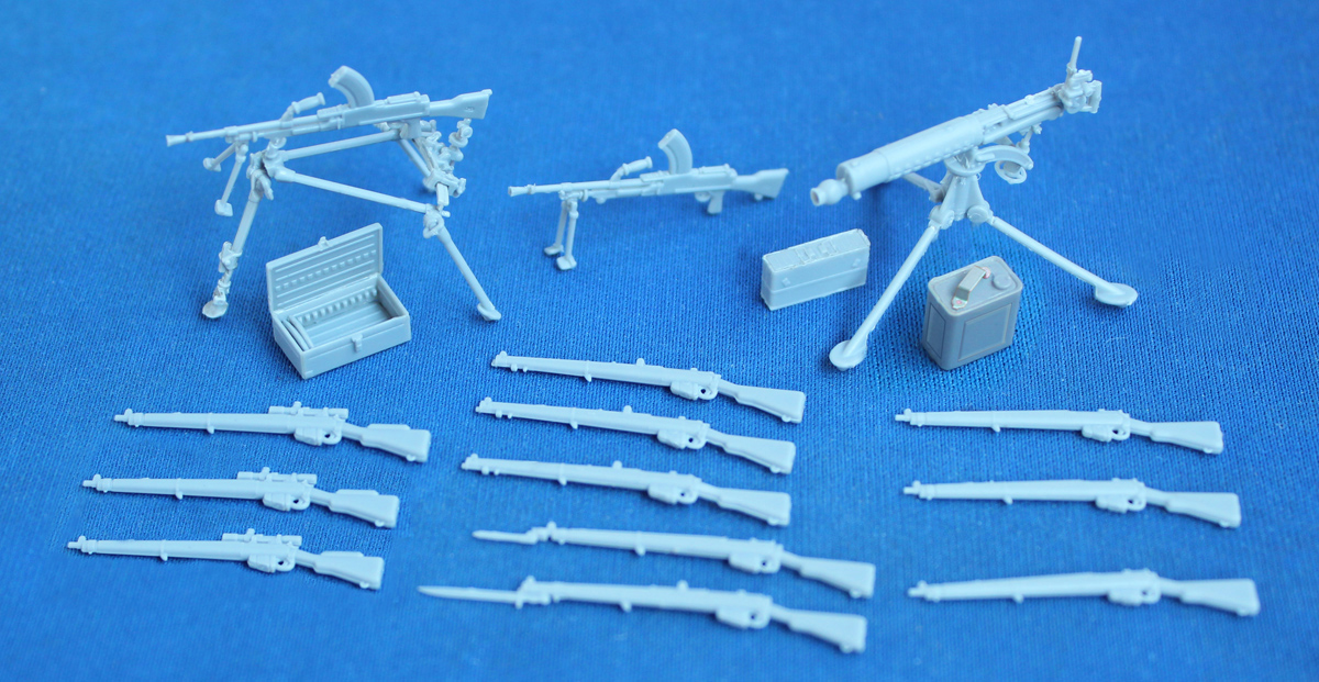 Riich Models 1/35 British Commonwealth WWII Weapon set B