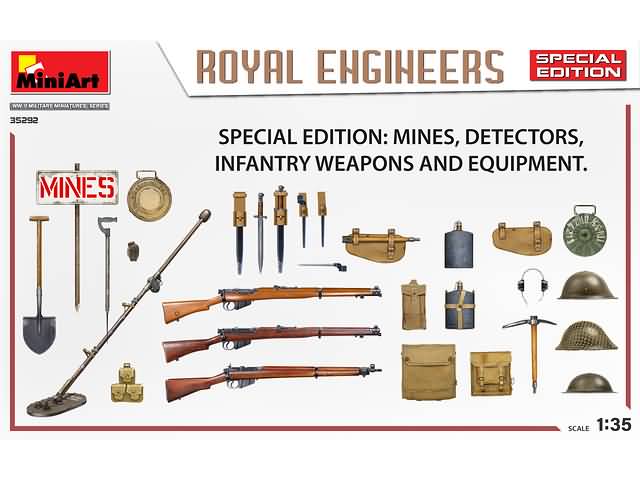 MiniArt 1/35 Royal Engineers Special Edition