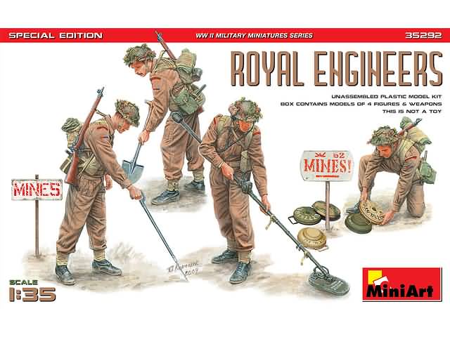 MiniArt 1/35 Royal Engineers Special Edition