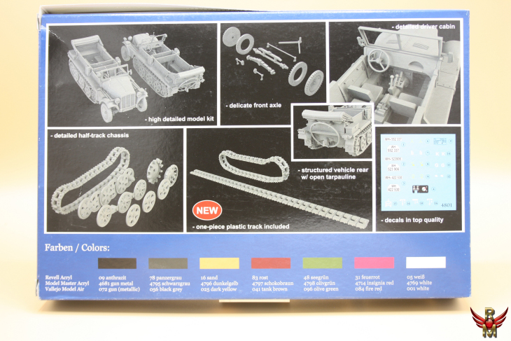 Blue Cat Models 1/48 German Sd Kfz 10 Demag Typ D7