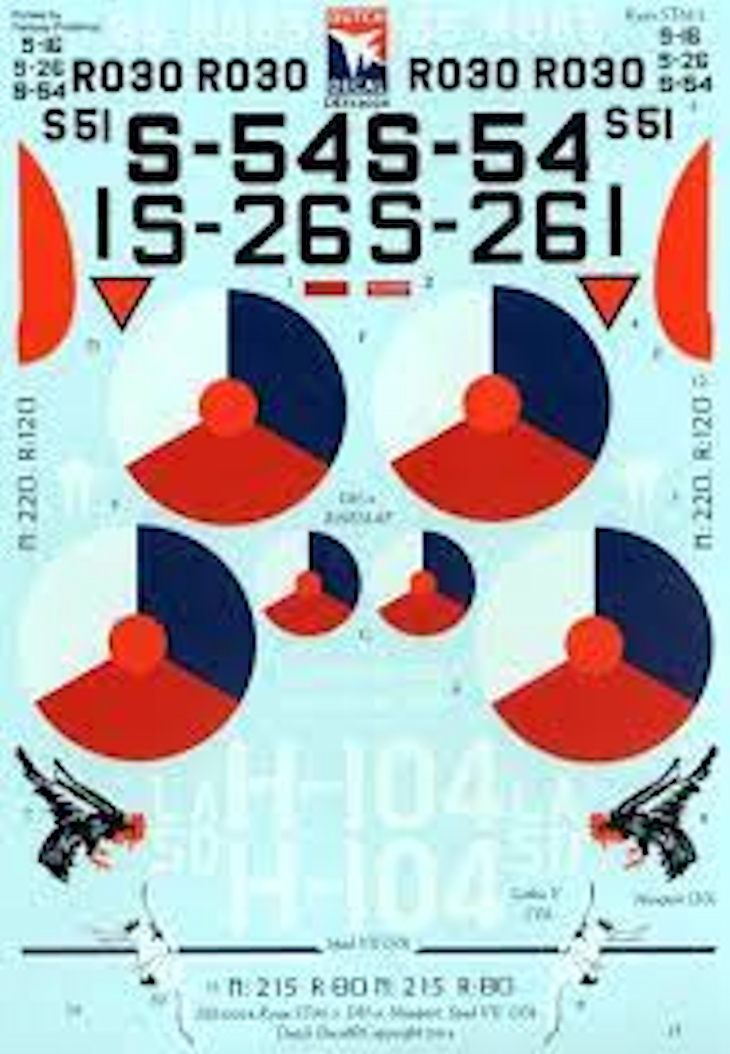 Dutch Decal 1/32 Ryan STM 2 MLD/RNeth Navy