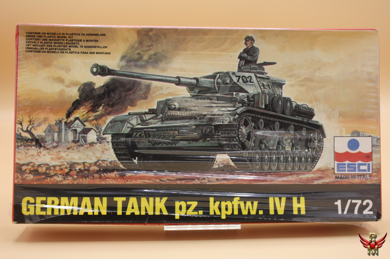 ESCI 1/72 German Tank Pz Kpfw IV H