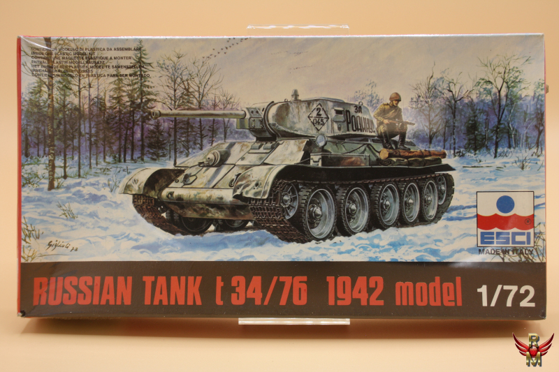 ESCI Russian Tank T34/76 1942 Model