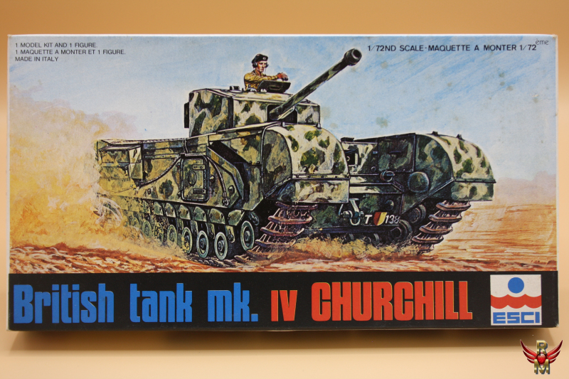 ESCI 1/72 British Tank Mk. IV Churchill