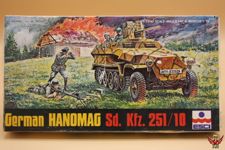 ESCI 1/72 German Hanomag Sd. Kfz. 251/10