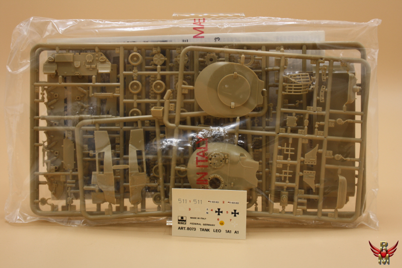 ESCI 1/72 Leopard LEO-turmverkleidung