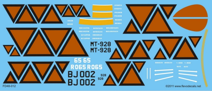 Flevo Decals 1/48 ML KNIL 1939 1942
