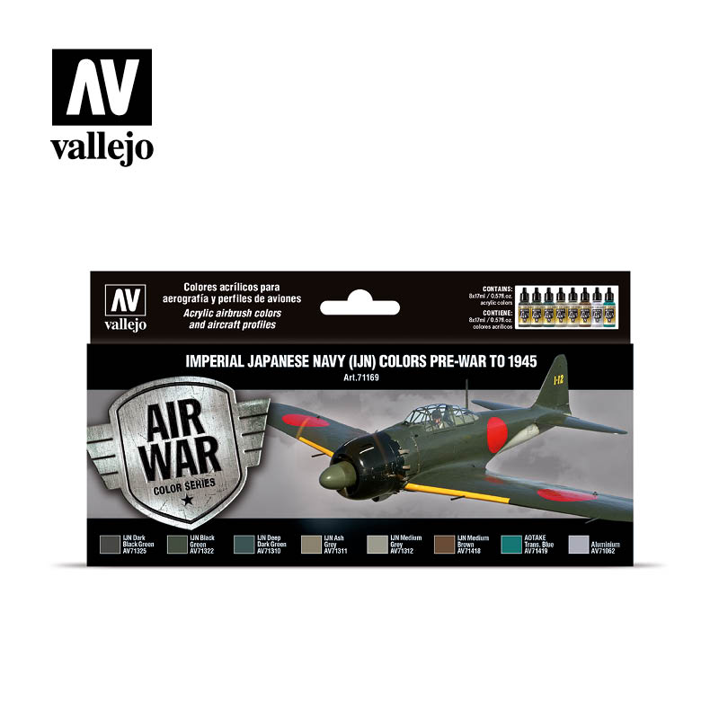 Vallejo AW Imperial Japanese Navy IJN colors pre-war to 1945