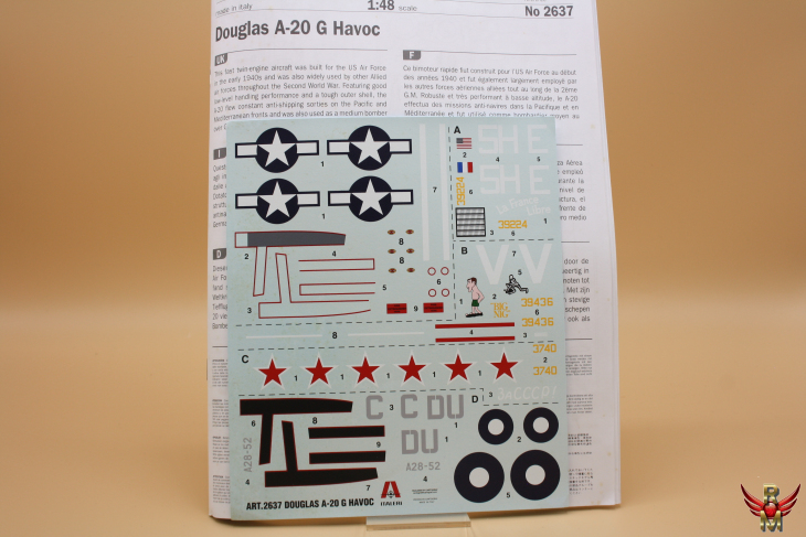 Italeri 1/48 Douglas A-20 G Havoc