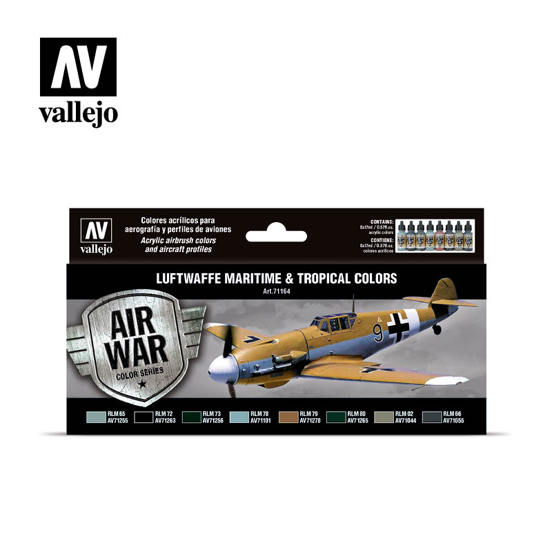 Vallejo AW Luftwaffe Maritime & Tropical colors