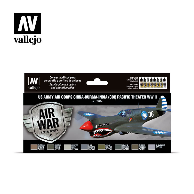 Vallejo US Army Air Corps China-Burma-India CBI Pacific Theather WWII