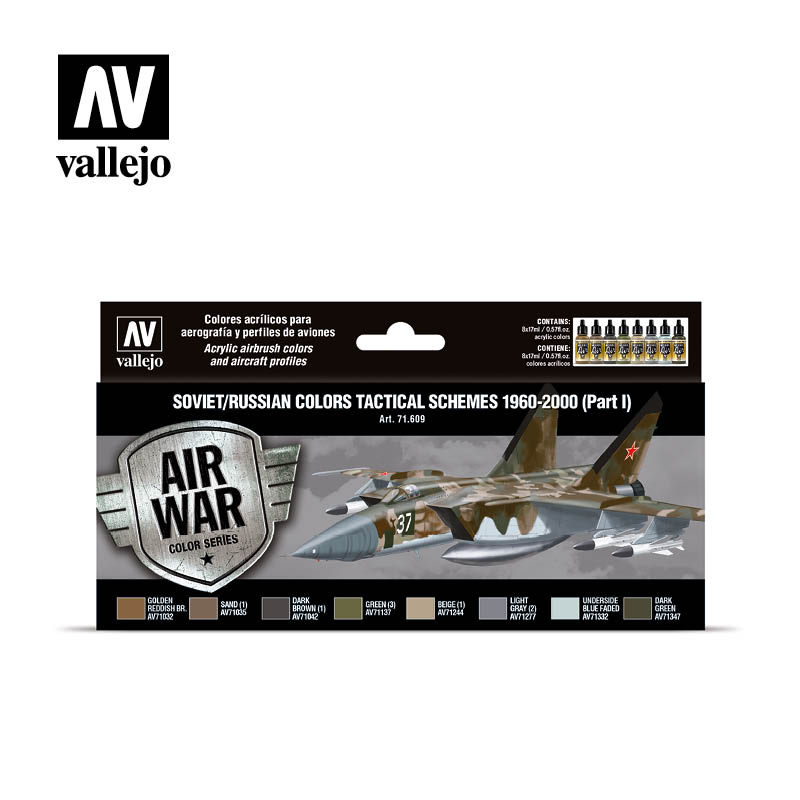 Vallejo Soviet/Russian colors Tactical Schemes 1960-2000 (Part I)