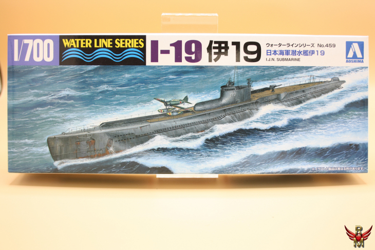 Aoshima 1/700 IJN Submarine I-19 water line series